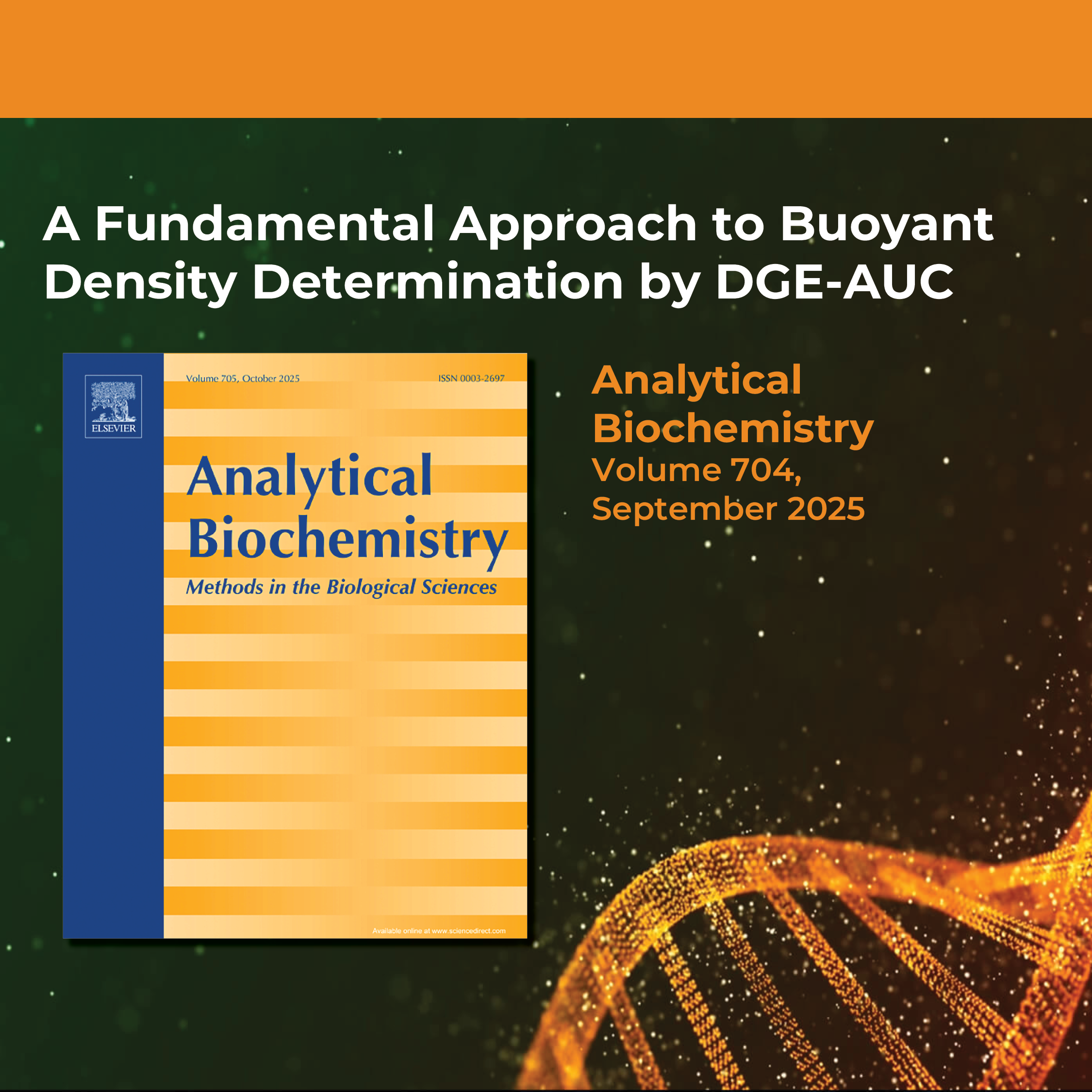 A Fundamental Approach to Buoyant Density Determination by DGE-AUC ...